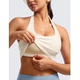 thumbnail image 5 of Top corto con almohadillas y cuello halter Butterluxe CRZ YOGA Blanco XL, 5 of 5