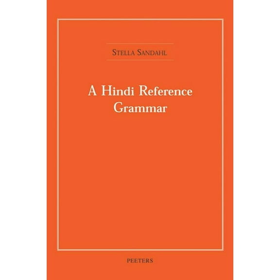 A Hindi Reference Grammar, (Paperback)
