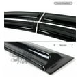 thumbnail image 3 of SYON AUTO FOR 2011-2017 VW Jetta MK6 3D Wavy Mugen Style Window Visor Rain Guard Deflector, 3 of 6
