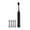 Black, variant on Wovilon Toothbrush, Toothbrush With 4 Brush Heads, 6 Cleaning Modes,Smart 20-speed Timer Toothbrush IPX7 -Newly Upgraded Toothbrush