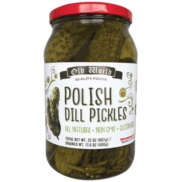 Polish Dill Pickles (Old World) 32 oz