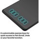 thumbnail image 5 of Inspiroy H640P Drawing Tablet, 6x4 inch Digital Art with Battery-Free Stylus, 8192 Pen Pressure, 6 Hot Keys, Graphics Tablet for Drawing, Writing, Design, Teaching, Work with , PC &, 5 of 10