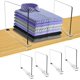 thumbnail image 2 of Clear Shelf Separators, Acrylic Shelf Dividers for Closets,Perfect for Clothes Organizer and Bedroom Kitchen Cabinets Shelf Storage and Organization （4Pack）, 2 of 5