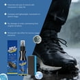 thumbnail image 6 of 100ml Premium Anti-Slip Sole Coating Kit for Shoes, Transparent and Wear Resistance Spray for Rubber, EVA, PVC, Leather Soles, Indoor Outdoor Sports Footwear with Brush and Sponge, 6 of 9
