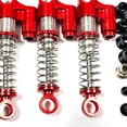 thumbnail image 2 of Maoww Front Rear Shock Absorber For XMYKC01CM Crawler Rc Front Rear Shock Absorber Aluminum Alloy Wear-resistant RC Car Accessories Red, 2 of 6
