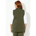 thumbnail image 2 of Catherines Women's Plus Size Suprema Studio Zip Front Vest, 2 of 6