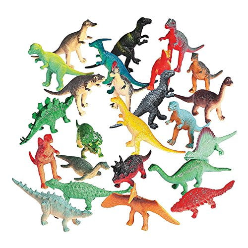 Realistic Dinosaur Toys Assorted Lot Pack of 72 Jurassic Park Figures Plastic US 