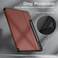 thumbnail image 6 of JETech Case for Samsung Galaxy Tab S9 FE+ / S9 FE Plus 12.4-Inch with S Pen Holder, Slim Folio Stand Protective Tablet Cover, Multi-Angle Viewing (Wine), 6 of 6