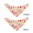 thumbnail image 6 of Goofa Firefighter Icons Pattern Pet Scarf Bandana - Adjustable and Comfortable,Dog Scarf Bib Kerchief Breedfor Dogs and Cats-Small, 6 of 8