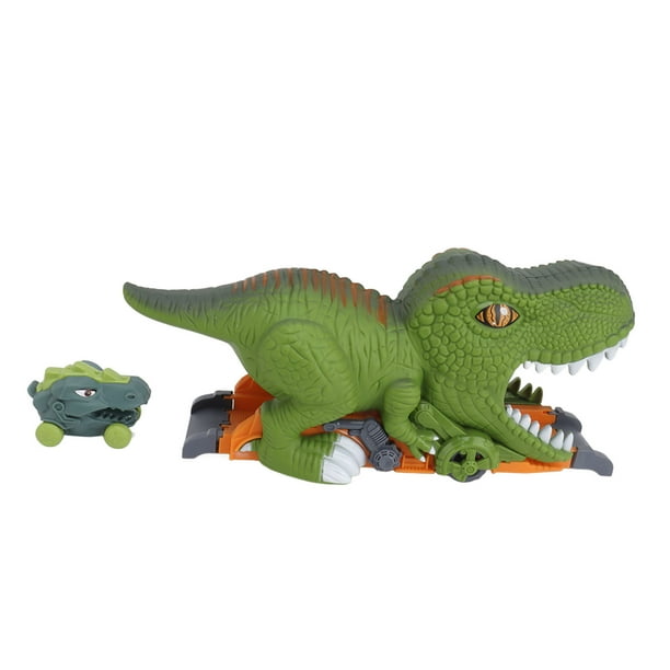 Juguetes De Pista De Carreras De Dinosaurios, Juego De Pista De Dinosaurio Multifuncional, Deslizamiento Realista Para Niños Pequeños