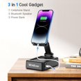 thumbnail image 2 of Altavoz Bluetooth, soporte para teléfono y batería externa TechGlow, 2 of 8