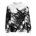 thumbnail image 7 of Geometric Lattice Mom Sweatshirt For Women Long Sleeve Pullover, 7 of 7