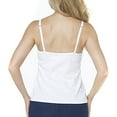 thumbnail image 3 of Alessandra B Underwire Bra High Neck Camisole (36DD, Navy), 3 of 3