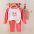 thumbnail image 2 of xaweyi Toddler Baby Boys Fall Winter Outfit Long Sleeve Sweatshirt and Pants Two Piece Casual Daily Homewear Clothing Set Size 4-5 Years, 2 of 6