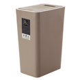 thumbnail image 1 of Bangcool Kitchen Trash Can Plastic 2.11gal Waste Bin Garbage Can with Push-button Lid, 1 of 10
