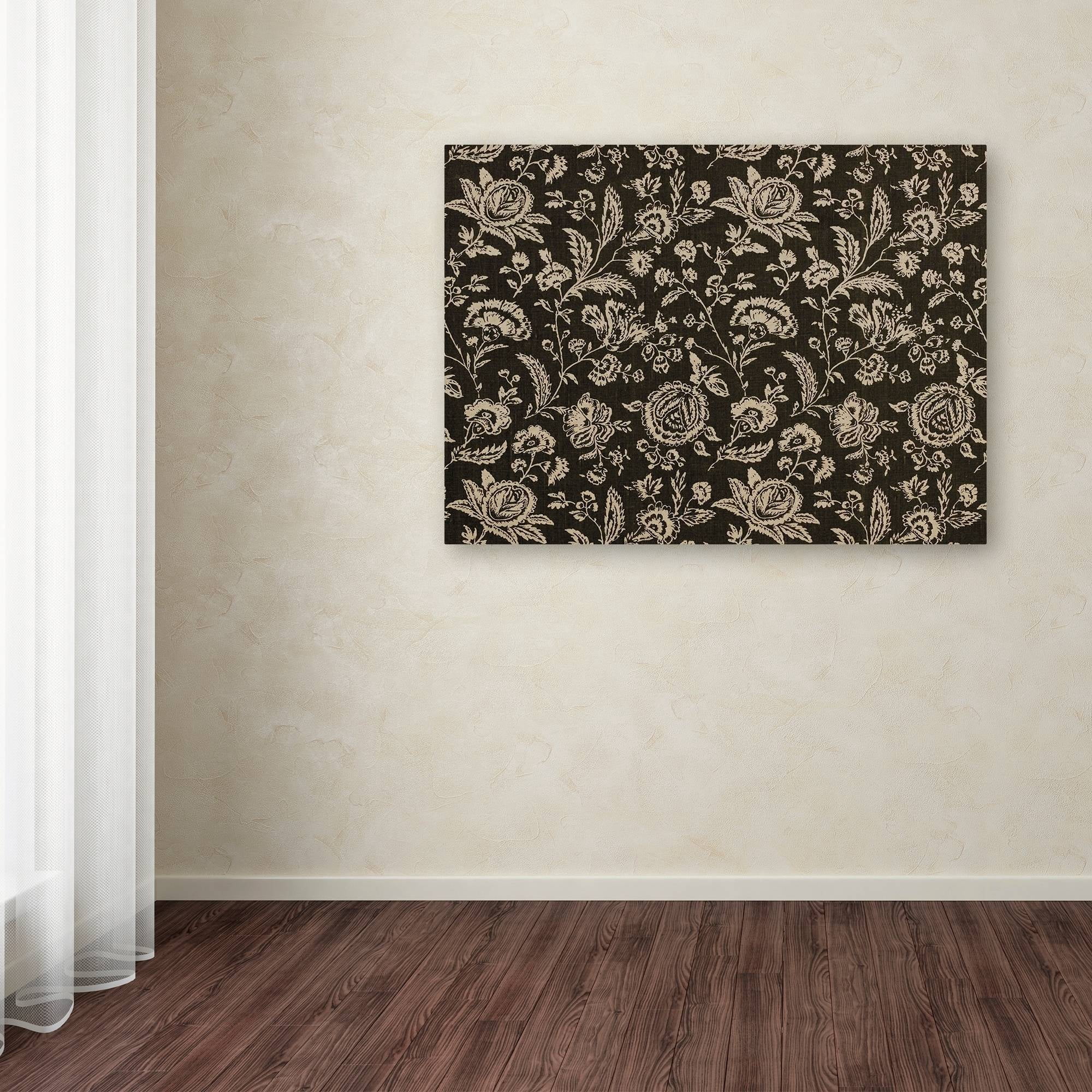 Trademark Fine Art "Toile Fabrics VIII" Canvas Art by Color Bakery