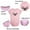 Pink, variant on iDzn Pack of 2, Angel A & Angel B Funny Rompers For Babies, Newborn Baby Unisex Bodysuits, Infant Jumpsuits, Toddler 0-24 Months Kids One-Piece Oufits