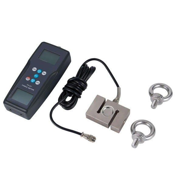 Digital Dynamometer High Precision Multi-function Kilogram Force Meter 3 units of measurement with data storage and external load cell Force range ±200 kgf, ±1960 N, ±440 Lbf