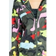 thumbnail image 7 of 2Chique Boutique Women's Camouflage Hoodie Windbreaker Jacket, 7 of 7