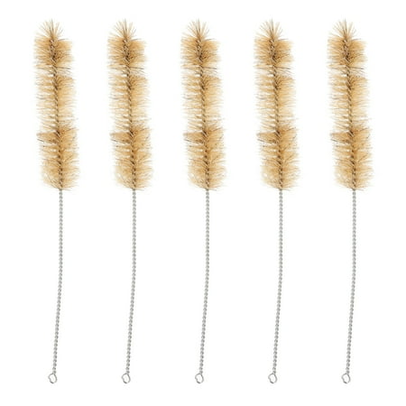 

NUOLUX 10pcs Nylon Cleaning Brush Durable Tube Brushes Cleaner Brushes for Labs