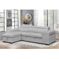 thumbnail image 4 of Urban Cali Sonoma Sleeper Sectional Sofa Bed with Reversible Storage Chaise and 2 Stools in Canvas Grey, 4 of 8
