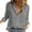 Dark Gray3614, variant on Womens Star Print Button Down Loose Fit Blouse Casual Street Style Long Sleeve Turn Down Collar Shirt For Daily Wear Light Pink XL