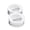 White, variant on 2Pcs Surfboard Leash Cup Water Sport Replacement Part Surfing Leash Plug Surfboard Leash Plug with Stainless Steel Rod
