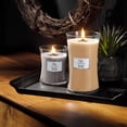 thumbnail image 2 of Candle WoodWick, reloj de arena grande, aroma a madera ahumada, 130 horas, 2 of 3