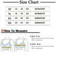 thumbnail image 3 of LLYwey Push up Bras for Women No Underwire Winter Wavy Comfort T Shirt Wavy Wireless Bras for Women Smoothing V Neck Womens Bras Juniors Size Nylon Push-Up Bra Style LW-229 Multicolor M, 3 of 3