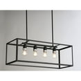 thumbnail image 3 of JL Styles Inc Black 4-light Contemporary Pendant Light, 3 of 9