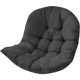 thumbnail image 2 of Cojín para sillón de ratán, columpio colgante, cojín para silla de ratán, funda de cojín para jardín y patio, color negro, 80x120cm goodnice - Genérico, 2 of 4