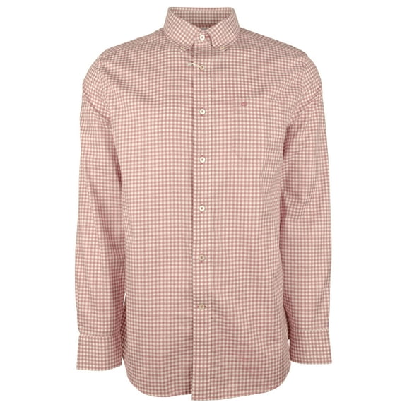 Men's Skipjack Mist Gingham Long Sleeves Shirt-SR-Small