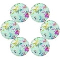 thumbnail image 3 of Round Placemats for Dining Table Set of 6, Flower Birds Non-Slip Washable Table Mats Kitchen Heat Resistant Place Mats for Outdoor Indoor Table Home Decor, 3 of 7