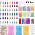 thumbnail image 2 of DIY Slime Making Kit Fishbowl Beads, Crafts Projects with Cups Foam Balls, Clay Tools, Slime Supplies Kit para niños Fabricación de joyas Manualidades Sunnimix Hacer limo, 2 of 8
