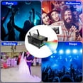 thumbnail image 3 of Machine à Brouillard 400W RGB LED Fête Boîte de Nuit DJ Brumisateur Chauffage Rapide Télécommande Machine à Fumée pour Mariage et Scène, 3 of 7