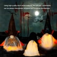 thumbnail image 2 of Inteprter Muñeca sin rostro de Halloween, ventana, chimenea, sofá, mesa, decoración, hogar, comedor, Bar, café, adorno bonito, regalos para niños Kits de decoración para fiestas Inteprter HA069009-00, 2 of 6