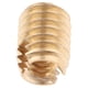 thumbnail image 1 of Inserciones de latón de repuesto, Tornillo autorroscante, Tornillo roscado M5, Inserciones de latón Tornillo ranurado, Tornillo autorroscante ranurado, 1 of 7