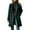 Dark Green, variant on Luwomo Plaid Wool Coats for Women Fall Winter Casual Checkered Long Dress Blazer Jackets Trench Coats Peacoats,Coffee,4XL