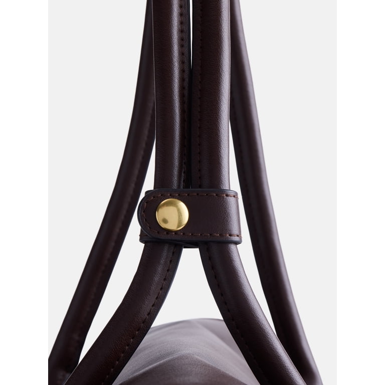 Free Assembly Women's Satchel, Tan Gray photo 4