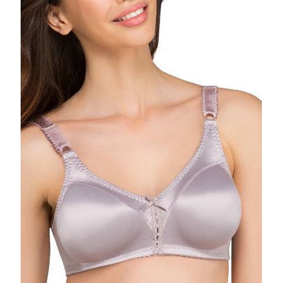 Bali Women's Double Support Wire Free Bra, Warm Steel, 36B