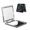 Square, variant on Skull Funny Grim Reaper Play Games Portable Double-Sided Face Mirror Square, Magnifying Compact Pocket Mirror with PU Leather Cover