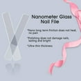 thumbnail image 6 of Glass Nail Shiner - Nano Glass Nail Files Crystal Nail Buffer Shine Polisher for Natural Fingernails Toenails X2 I248042, 6 of 10