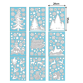 thumbnail image 2 of Adhesivo de Navidad Pegatinas de ventana Calcomanías de arte Pared Tienda de hogar Decoración de NavidadC brillar  Electrónica, 2 of 4