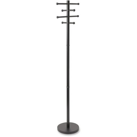 Advantus 68" Wood Coat Tree, 8 Pegs