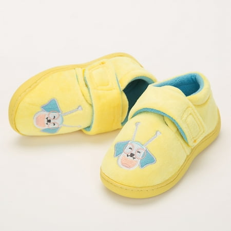 

Toyella Floor home shoes non-slip slippers Yellow dog 25