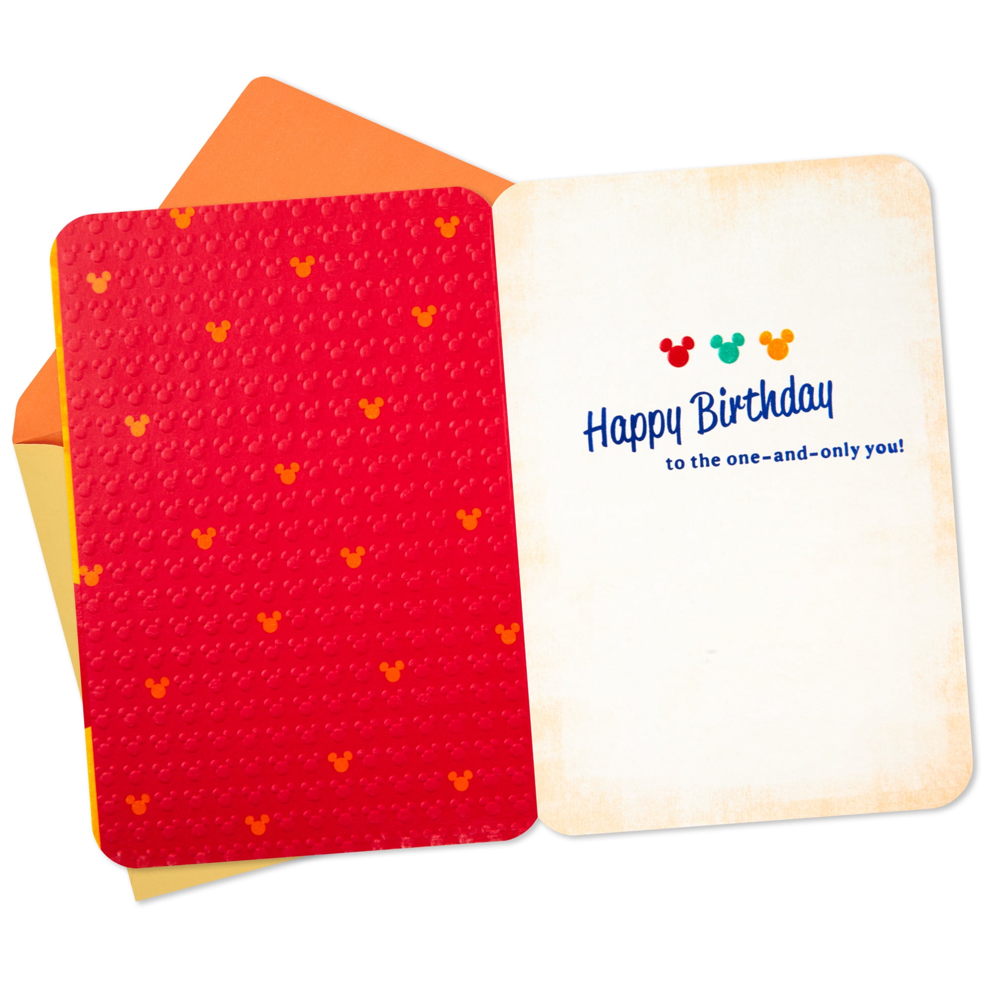Hallmark Disney Mickey Mouse Birthday Card (Icon and Legend)