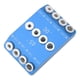 thumbnail image 3 of Plantilla de Hoyos de Bolsillo, 30 45 90 Grados 4 Tamamos Aleación de Aluminio Fácil para Llevar Dureza de Alta Dureza Guía de Perforació de Agujero Liviano para Muebles, 3 of 7