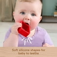 thumbnail image 5 of Fisher-Price Wooden Silicone Puzzle, Shape-Sorter Developmental Toy for Baby, 6 Months +, 5 of 8