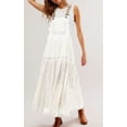 thumbnail image 3 of Vestido general utcoco bordado con cordones de verano para mujer, 3 of 7