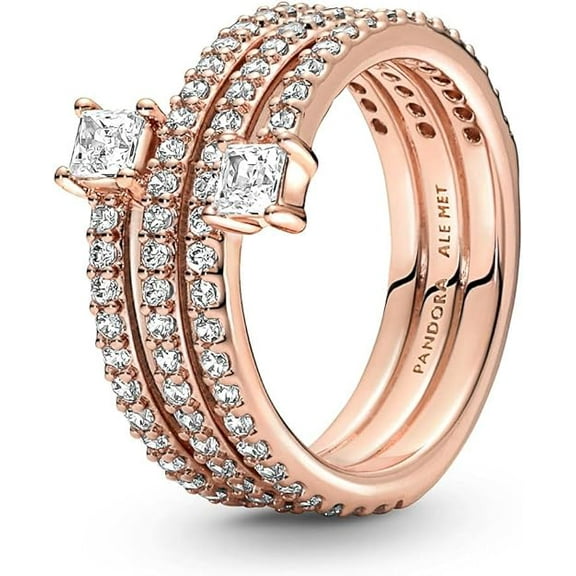 Pandora Triple Spiral Ring